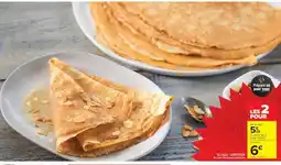 Carrefour Crêpes offre