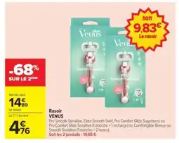 Carrefour Rasoir 'Venus' offre
