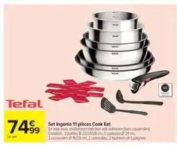 Carrefour Set Ingenio 11 pièces Cook Eat offre