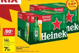 Carrefour Bière 'Format Spécial' HEINEKEN offre