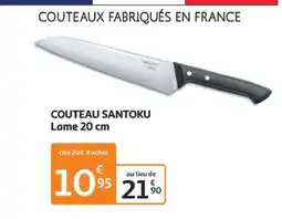 Carrefour COUTEAU SANTOKU offre