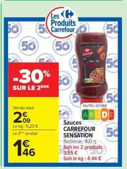 Carrefour Sauces CARREFOUR SENSATION offre