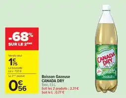 Carrefour Boisson Gazeuse CANADA DRY offre