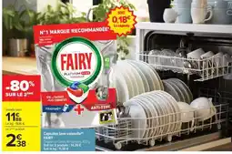 Carrefour Fairy Platinum Plus Vaisselle offre