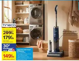 Carrefour Aspirateur balai laveur S5 Extreme offre