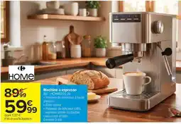 Carrefour Machine à Espresso offre