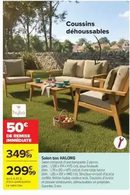 Carrefour Salon bas HALONG offre