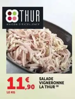 Hyper U SALADE VIGNERONNE LA THUR offre