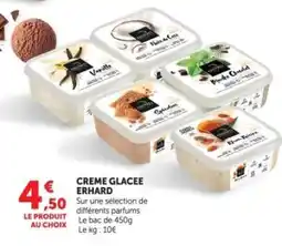 Hyper U CREME GLACEE ERHARD offre