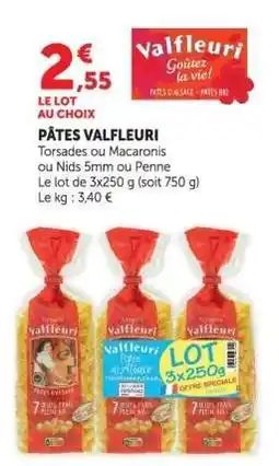 Hyper U PÂTES VALFLEURI offre