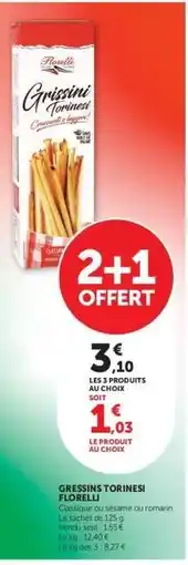 Hyper U Gressins Torinesi Florelli offre