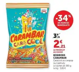 Hyper U BONBONS “CARAMBAR” offre