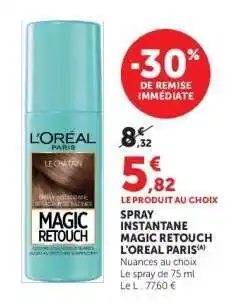 Hyper U Spray Instantané Magic Retouch L'Oreal Paris offre