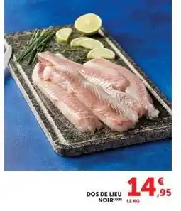 Hyper U DOS DE LIEU NOIR offre