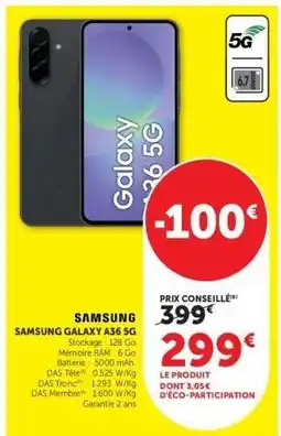 Hyper U Samsung Galaxy A36 5G offre