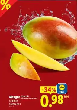 Lidl Mangue offre