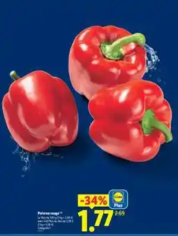 Lidl Poivron rouge offre
