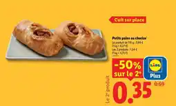Lidl Petits pains au chorizo offre
