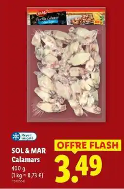 Lidl SOL & MAR Calamars offre