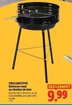 Lidl Grillmeister offre