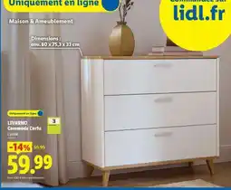Lidl LIVARNO Commode Corfu offre