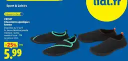 Lidl CRIVIT Chaussures aquatiques femme offre
