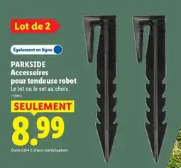Lidl PARKSIDE Accessoires pour tondeuse robot offre