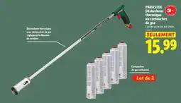 Lidl PARKSIDE Désherbeur thermique ou cartouches de gaz offre