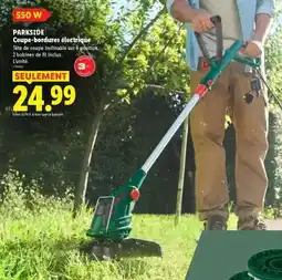 Lidl PARKSIDE Coupe-bordures électrique offre
