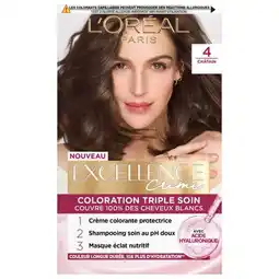 Carrefour Market Excellence coloration capillaire offre