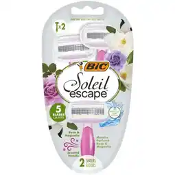 Carrefour Market Bic rasoirs non rechargeable soleil escape offre