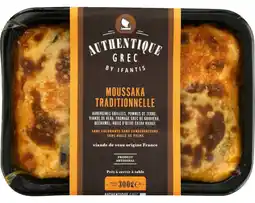 Carrefour Market Moussaka traditionnelle offre