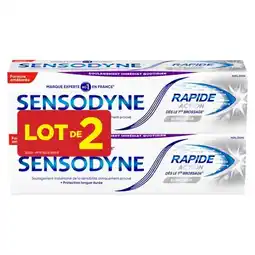 Carrefour Market Sensodyne dentifrice lot de 2 offre