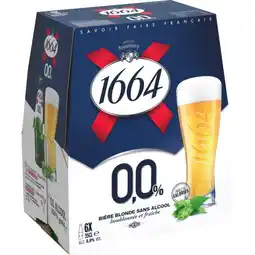 Carrefour Market 1664 bière sans alcool offre