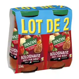 Carrefour Market Panzani sauce bolognaise lot de 2 offre