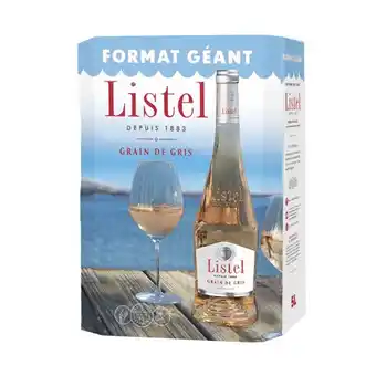 Carrefour Market Listel vin i.g.p offre