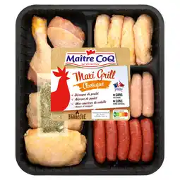 Carrefour Maître coq plateau maxi grill offre