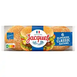 Carrefour Jacquet burgers offre