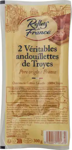 Carrefour Reflets de france andouillettes de troyes offre