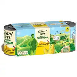 Carrefour Géant vert maïs offre