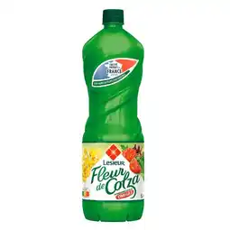 Carrefour Lesieur huile fleur de colza offre