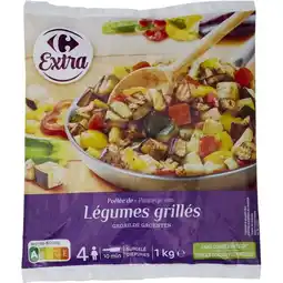 Carrefour Carrefour extra poêlée de légumes grillés surgelés offre