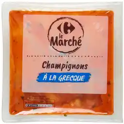 Carrefour Carrefour salade de champignons à la grecque carrefour le marché offre