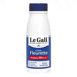 Carrefour Le gall crème fleurette entière offre