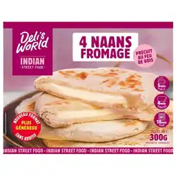 Carrefour Delis world naan surgelés offre