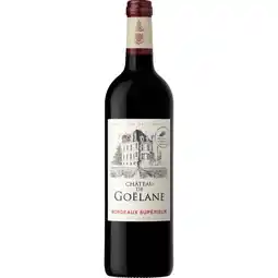 Carrefour Chateau goelane a.o.p bordeaux supérieur offre