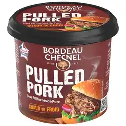 Carrefour Bordeau chesnel effilochés de porc offre