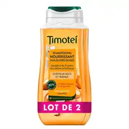 Carrefour Timotei shampoing lot de 2 offre