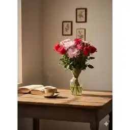 Carrefour Carrefour bouquet cerise rose offre