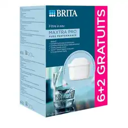 Carrefour Brita pack 6+2 filtres à eau maxtra pro- pure performance offre